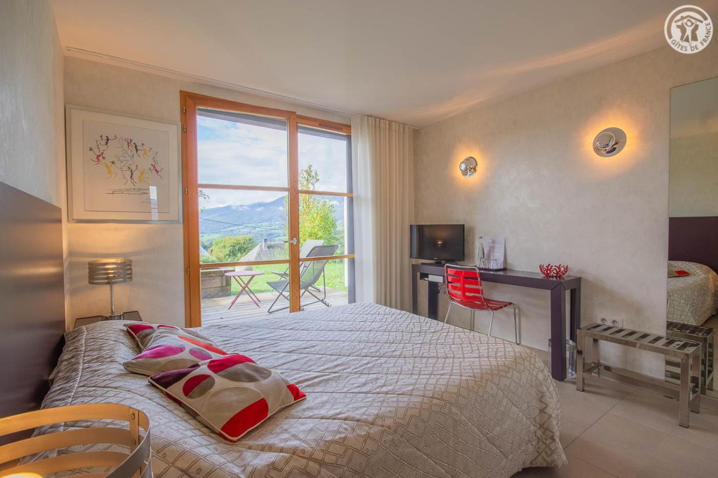 Bed and Breakfast Les Perrelles Bellecombe-en-Beauges Exterior foto