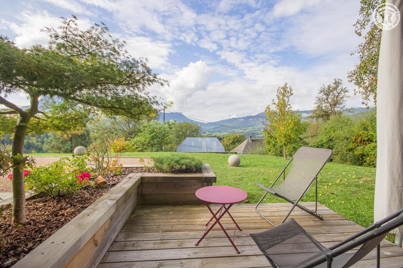 Bed and Breakfast Les Perrelles Bellecombe-en-Beauges Exterior foto